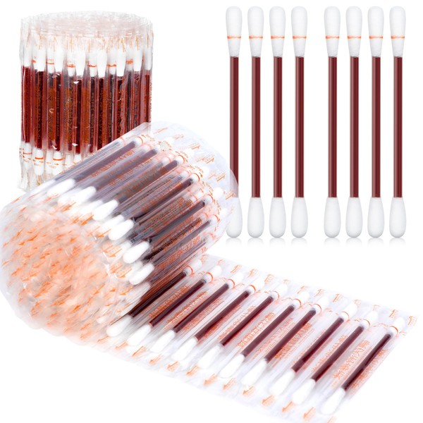 100 PCS Povidone-Iodine Swabs - Individually Wrapped Iodine Swabs for