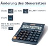 Casio Tischrechner DH-12ET 12-stellig Steuerberechnung Gesamtsummen-Speicher Solar-/Batteriebetrieb