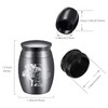 CREATCABIN Small Keepsake Urns Mini Cremation Urn for Human Ashes