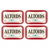 ALTOIDS Peppermint Mints, Pack of 4, 1.76-Ounce each Tin -