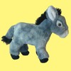 Deluxe Paws Plush Cuddly Soft Eco Toys 100% Recycled (Donkey)
