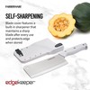 Farberware Edgekeeper Triple Riveted Cleaver Self-Sharpening Blade Cover, High Carbon-Stainless