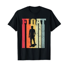Float One Wheel Electric Skateboard Vintage Skateboarding T-Shirt