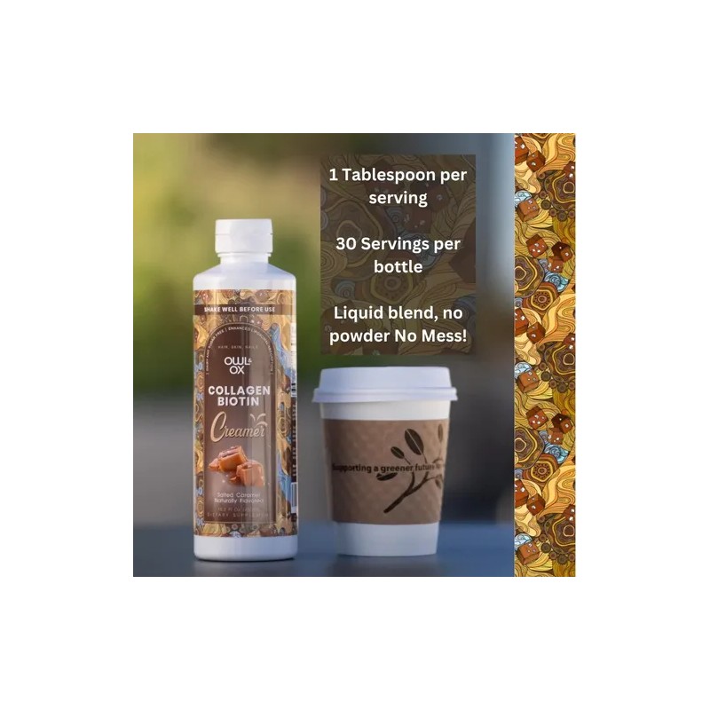 Crema De Café Con Colágeno De Búho Y Buey Con
