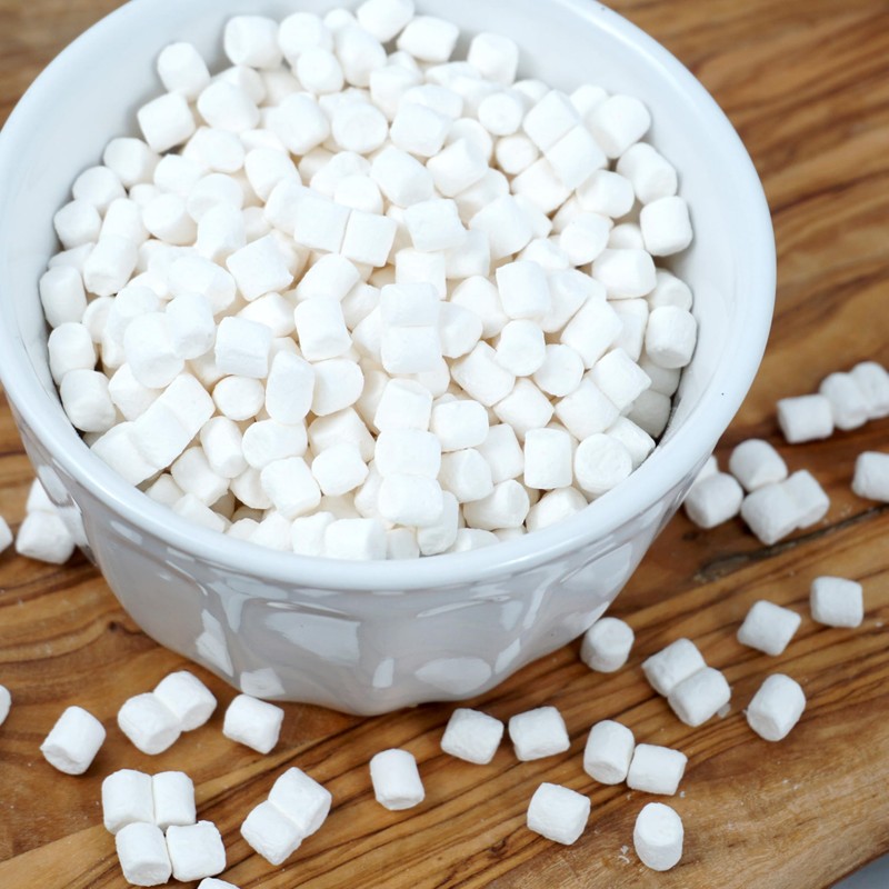 Dehydrated Marshmallows, 2 Pound Bulk Bag Mini Marshmallows, The Hampton