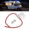 Fuse Holder with T3 Manual Reset Fuse Wire 25Amp 12AWG
