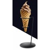 VIEAURA Ice Cream Stand Crepe Soft Cream Stand (Set of