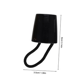 Ipetboom 4Pcs Ponytail Elastic Hair Ties for High Ponytails Stylish Hair Ropes and Glossy Hair Accessories for All Hairstyles