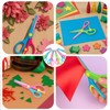 LOVESTOWN Kids Safety Scissors - 6 PCS Blunt Tip School