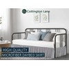 Daybed Skirt with Split Corners Twin - Daybed Dust Ruffle