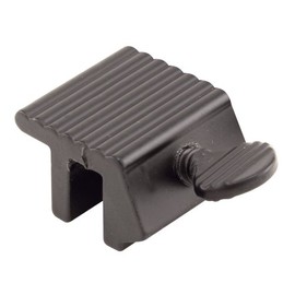 Defender Security U 9801 Sliding Window Lock with Steel Screw, Black Finish,(Pack of 2)
