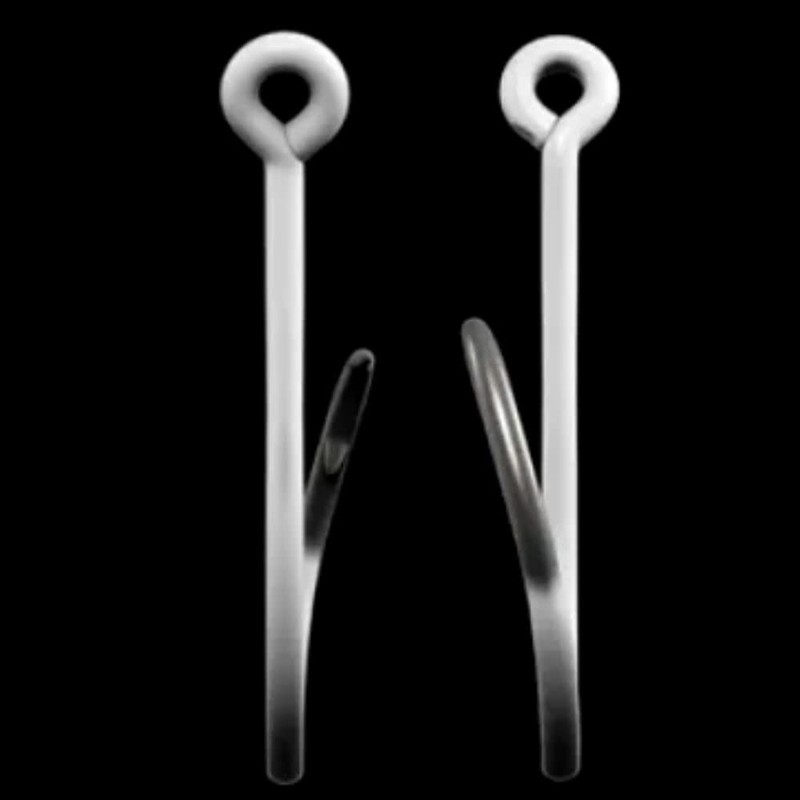 BKK OFFSET HEAVY CIRCLE GLOW HOOK | 4/0 | 7-Pack