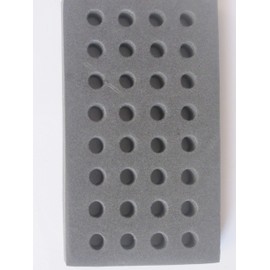 Ha-Ra Press Aid I Floor Mop Accessory for Press Butler I Pressed Aid Made of Foam Rubber for Easy Pressing of Ha-Ra Floor Fibres I 17 cm x 10 cm x 2 cm