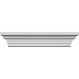 Endurathane Classic Crosshead, 71" Bottom Width x 79 3/4" Top Width x 7 7/8"H x 1 1/4"P, Factory Primed