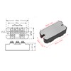 Bridge Rectifier 3 Phase Diode 5 Terminal 100A 1600V Rectifier