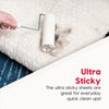 IRIS USA Extra Sticky Lint Roller, Large with Adjustable Extension,