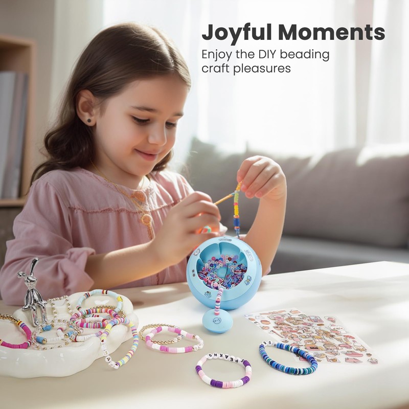 Tilhumt Bead Spinner for Jewelry Making, Clay Beads Spinner for