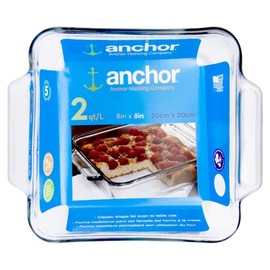 Anchor Hocking, Glass Square Baking Dish 8 Inch, 1 Count