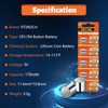 Fitinoch 5 Pack 1/3N CR1/3N DL1/3N 3V Lithium Battery High
