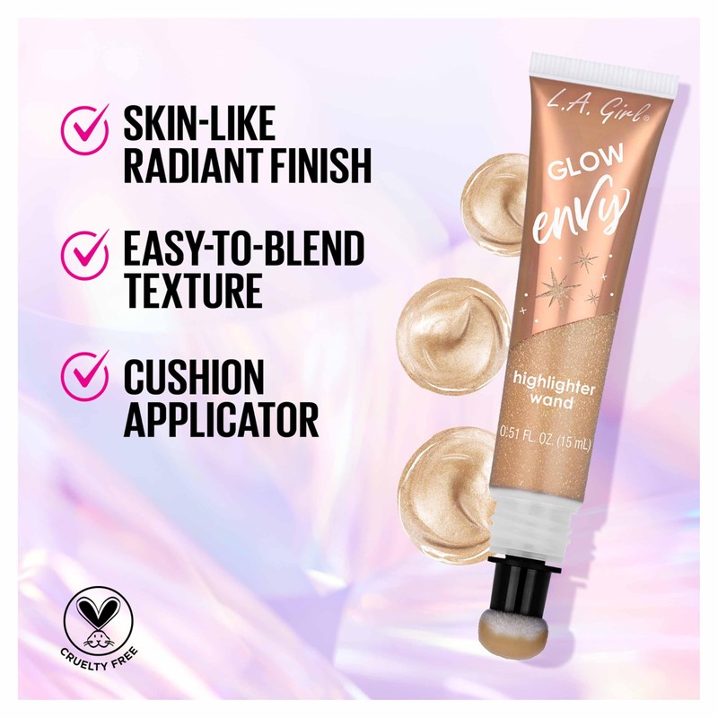 L.A. Girl Glow Envy Highlight Wand, Highkey GBL576
