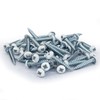 RecPro 8x1 Pan Head Metal RV Screws | Polar White