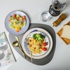 Selamica 8 Inch Ceramic Dessert Plates, Appetizer Plates for Serving