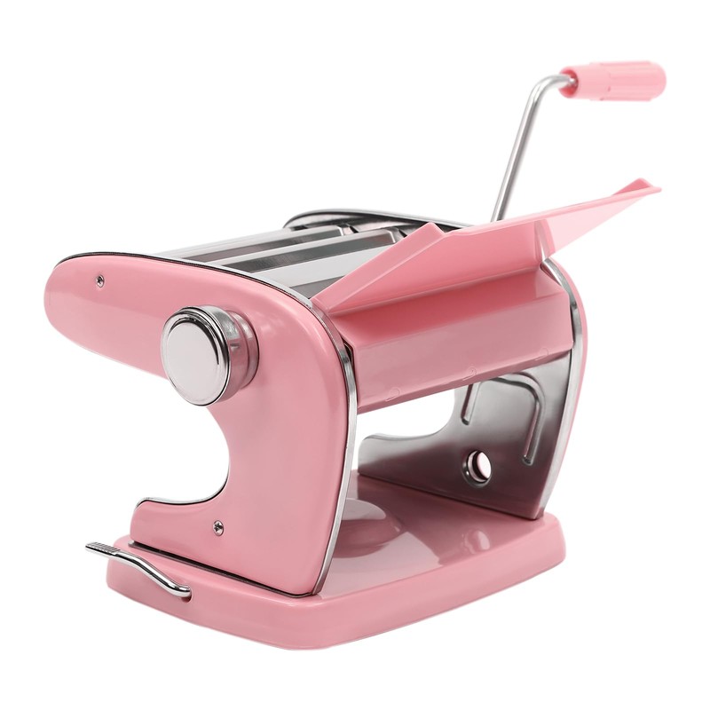 Pasta Maker Machine with 6 Adjustable Thickness Settings, Manual Pasta