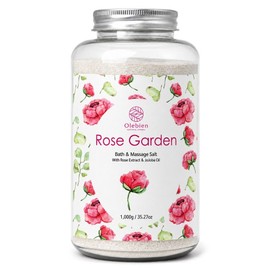 Olevien Bath & Massage Salt Rose Garden, 1kg, 1 piece / 올레비엔 바스 앤 마사지 솔트 로즈가든, 1kg, 1개