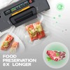 Precision Vacuum Sealer,120W Powerful 90Kpa Sealer For Food Storage,Household 8-in-1