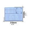 ZORESCOLEO Silicone Pallet Resin Mold Rolling Pallet Mold Storage Box