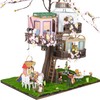 Miniature House Construction Kit Large – Enchanting Tree House 'Cherry