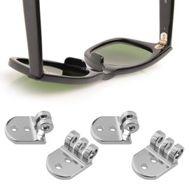 Be In Your Mind 4 Pairs Glasses Hinge 6mm Glasses Temple Frame Hinge Glasses Hinge Repair for Sunglasses