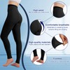 2 Pairs Medical Compression Pantyhose for Men & Women, 20-30mmhg