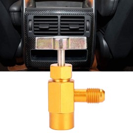 Fydun Can Tap Valve Refrigerant Dispenser Tool Brass with Adapter For R-134a R-134 AC Refrigerant Tap 1/2" Thread Valve Tool