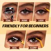 QUEWEL DIY-Lash-Extension-Kit, 3D-Lash-Clusters with 280PCS 30+40+50D EyeLashes Mixed 10-16mm Eyelash