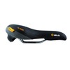 VELO VL-6220 Plush Saddle, Equipped with Grip Bar, Black