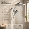 High Pressure Shower Head with Handheld, Upgrade Rain Shower Heads