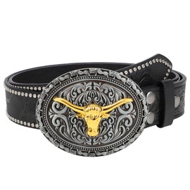 BELTROAD Western Belts for Women Men Vintage Men's Country Belt for Jeans Cowgirl Cowboy Christmas Gifts