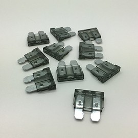 2A Grey Standard Car Auto Blade Fuse 2 Amp ATO - Pack of 10