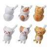 Torne P-3637 Cat Picks, Pack of 6, Cute Cat Picks,