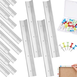 6 Inch Layout Block System for Stained Glass Panels with Mix Color Push Pins Stain Glass Tools and Supplies Panel Layout Making(10 Pieces)