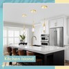 CHYING LED Pendant Light Kitchen Island Bubble Crystal Pendant Lighting
