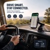 Car Phone Mount for Navigation – Adjustable Height Suction Cup