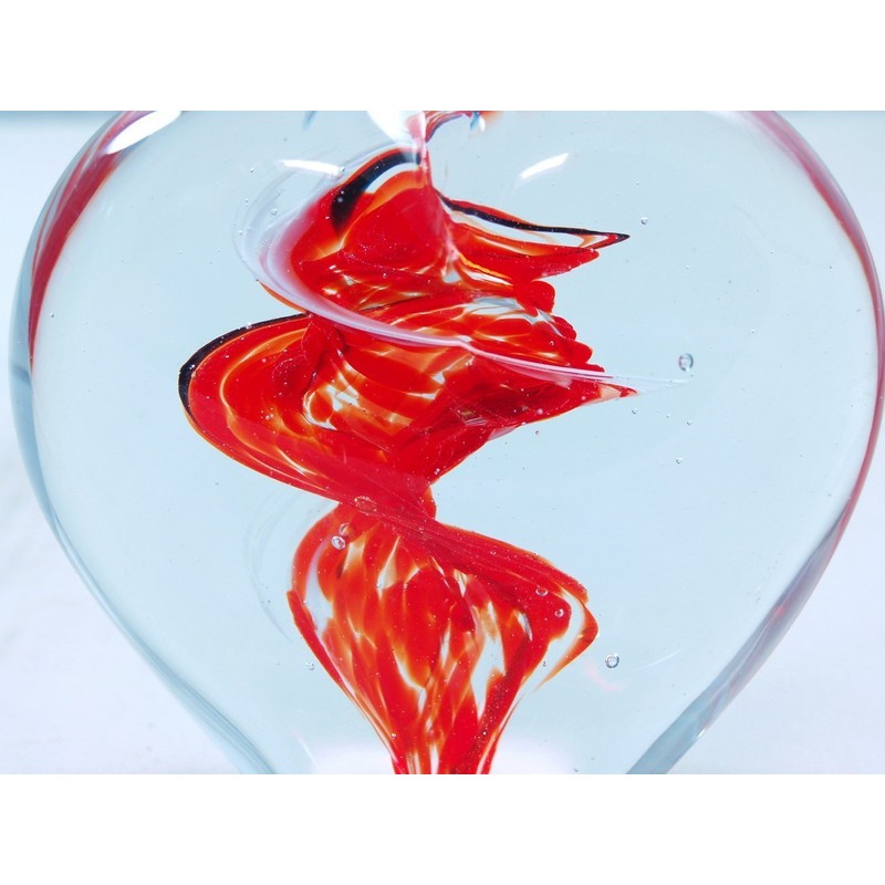 Tripact Inc M Design Art Handcraft Ruby Red Lovely Heart
