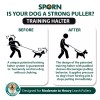 Sporn Original Training Halter, Small Dog Harness No Pull wi