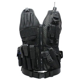 First Class Tactical Duty Vests, Black-3XL/4XL