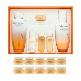 Sulwhasoo 설화수 자음 2종 세트 + 탄력크림 50ml (5ml x 10) [기본] Sulwhasoo Jaum 2-Set + Elastic Cream 50ml (5ml x 10) [Basic]
