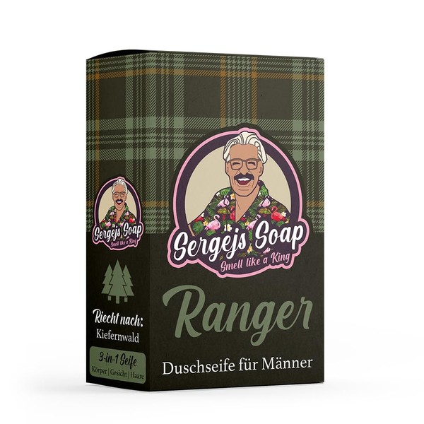 Sergejs Soap - Ranger | Solid Soap Bar 3 in