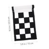 BESPORTBLE Golf Practice Flag Checkered Detachable Training Flag for Putting