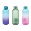 Smash 650ml Soft Touch Water Timings Bottle Khaki